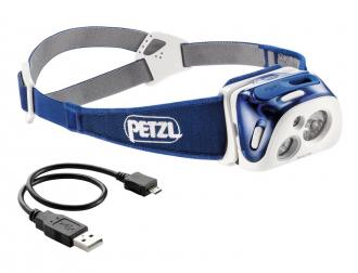 Čelovka PETZL Reactik - Modrá