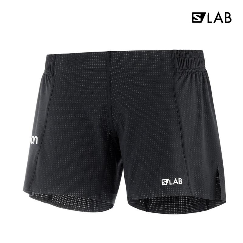 Pánske bežecké trenky Salomon S/LAB SHORT 6 W Black
