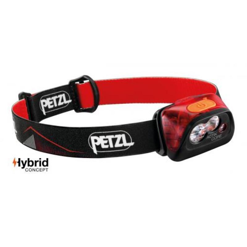 Čelovka PETZL Actik Core 2019 - červená
