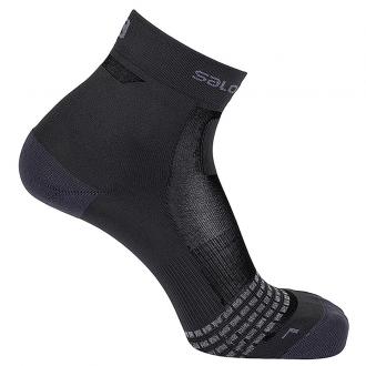 Bežecké ponožky NSO SHORT RUN Black/Ebony