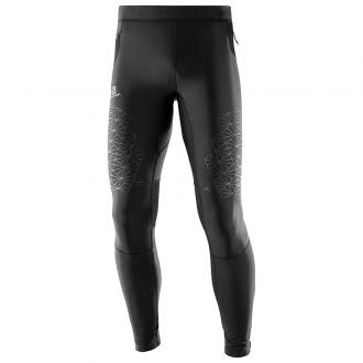 Bežecké nohavice Salomon FAST WING LONG TIGHT M Bk