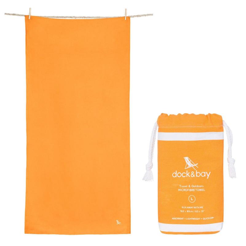 Uterák DOCK&BAY CLASSIC Sahara Orange L