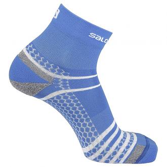 Bežecké ponožky NSO MID RUN Transcend Blue/White