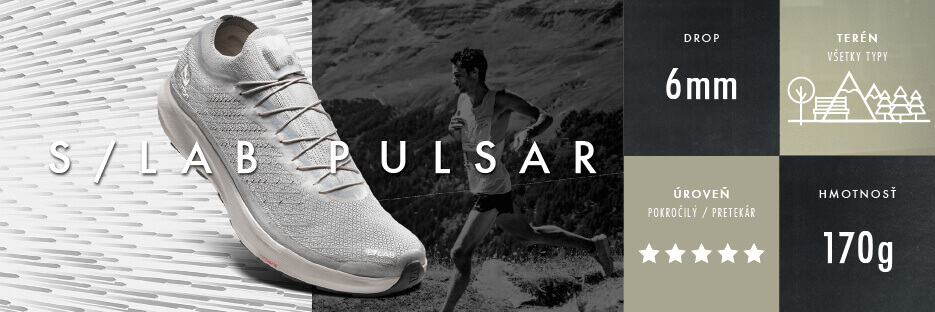 Bežecká pretekárska trailová obuv Salomon SLAB PULSAR