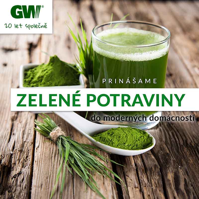 Superpotraviny zelenáče Green Ways Sansport Bratislava