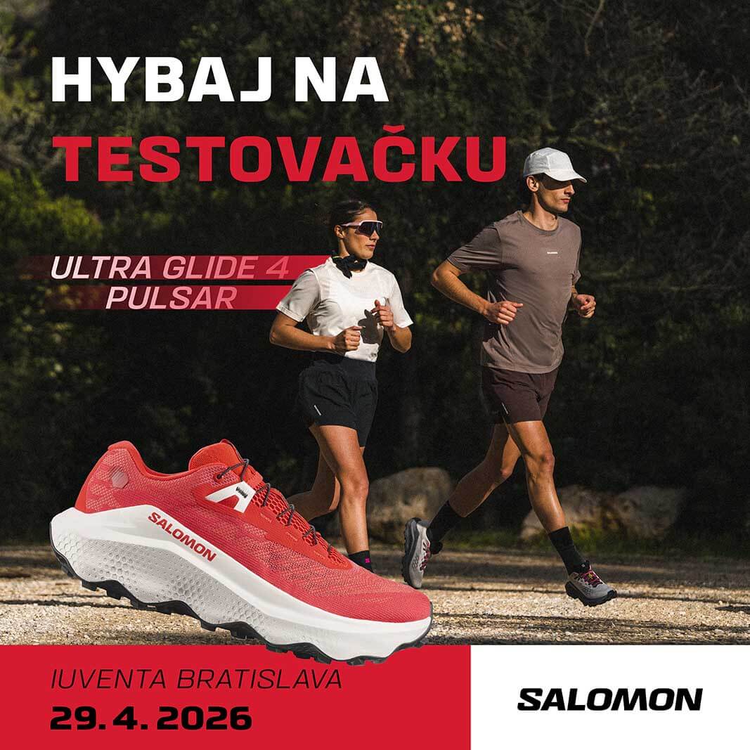 Hybaj na testovačku bežeckej obuvi Salomon - Sansport Bratislava