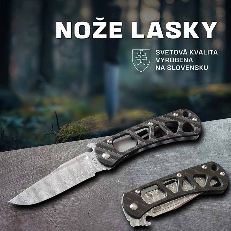 Zatváracie nože Lasky - Nože zo Slovenska - Sansport.sk