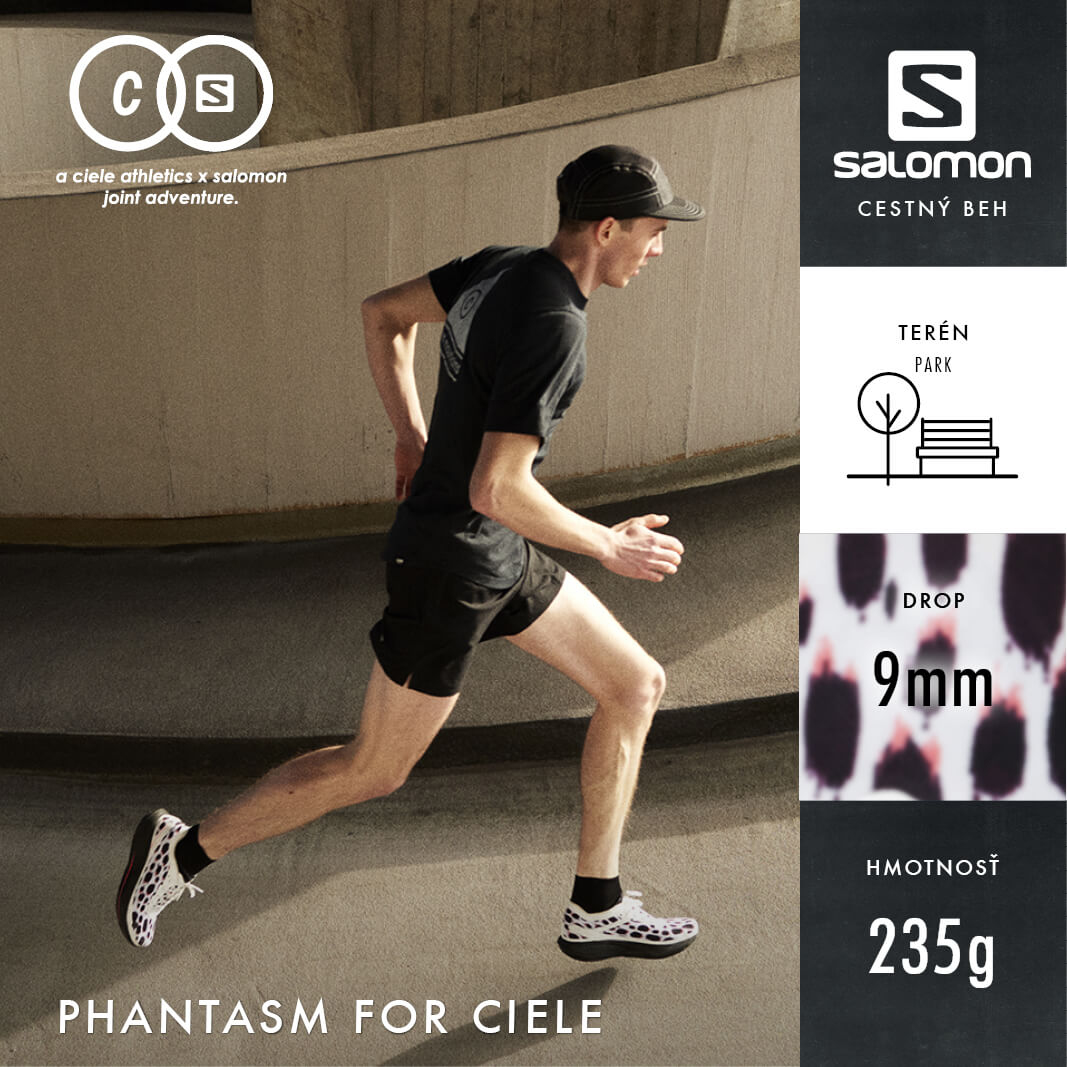 Salomon Phantasm for Ciele athletics - Nová cestná bežecká obuv