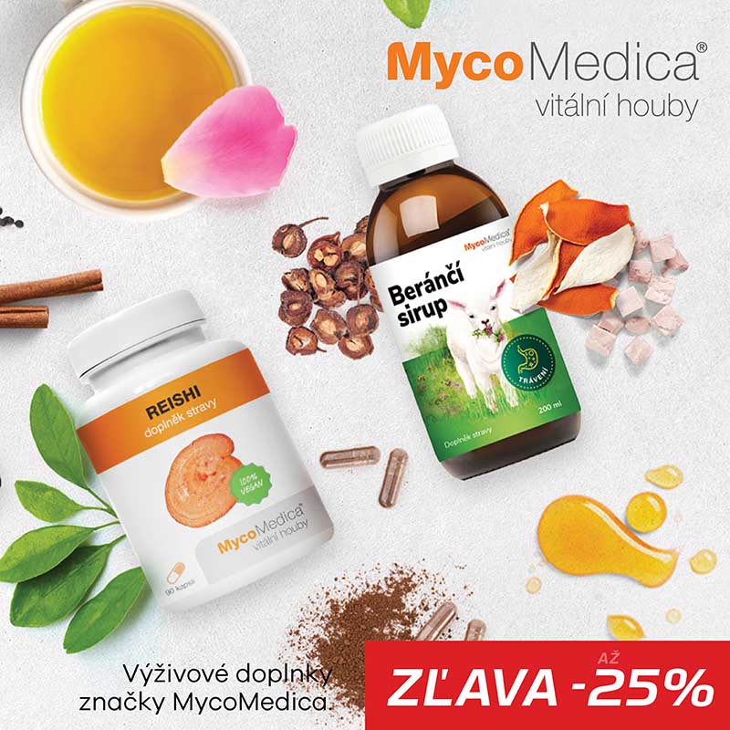 Výživové doplnky MycoMedica - VÝPREDAJ Tradičná čínska medicína