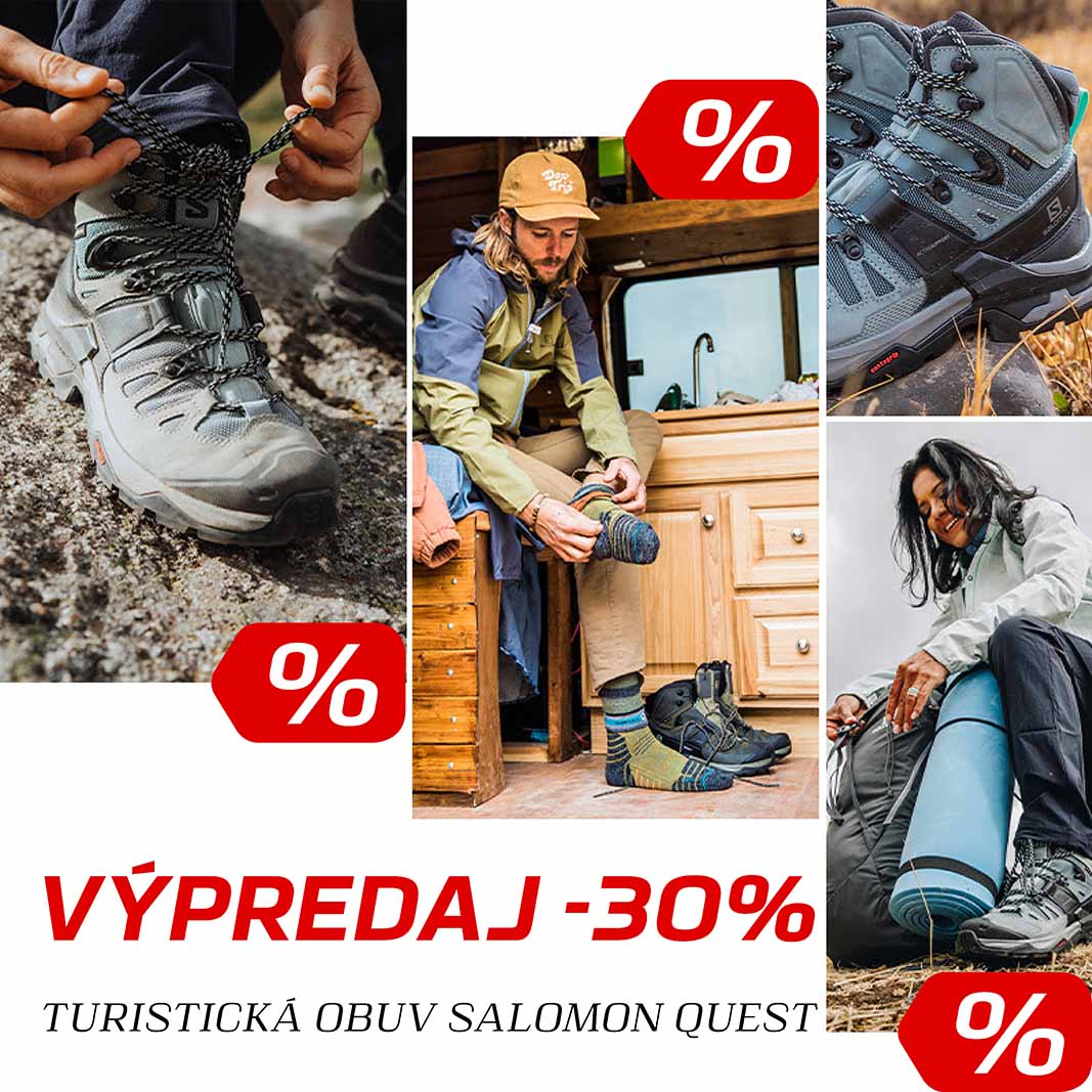 Výpredaj turistickej obuvi Salomon QUEST - Sansport predajňa Bratislava Salomon