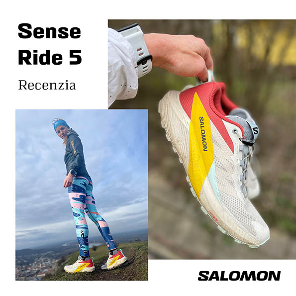 Recenzia Sense Ride 5 - Nie iba ľahšie ale aj krajšie - Kika Guttmannová