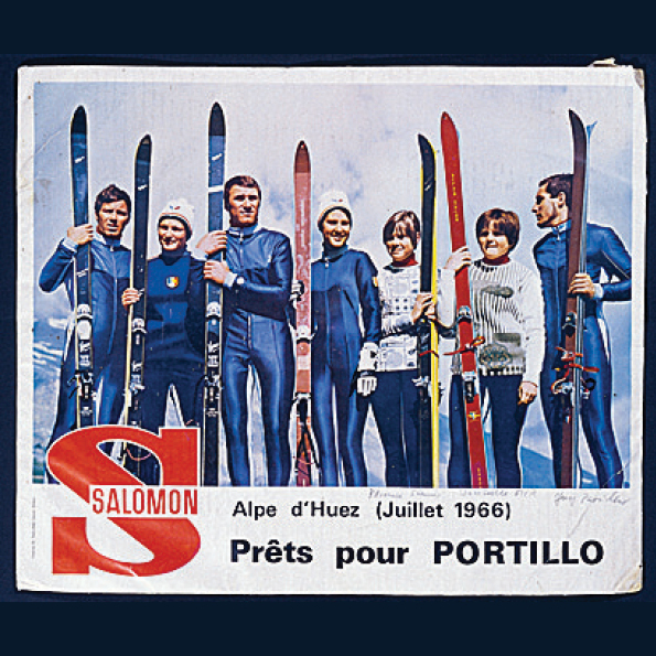 1966 lyžiarsky priemysel Salomon
