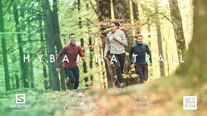 Bežecké tréningy Bratislava - Sansport Community Run - Salomon Premium Partner