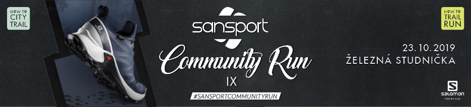 Sansport Community Run 8 - Salomon workshop - testovanie SUPERCROSS