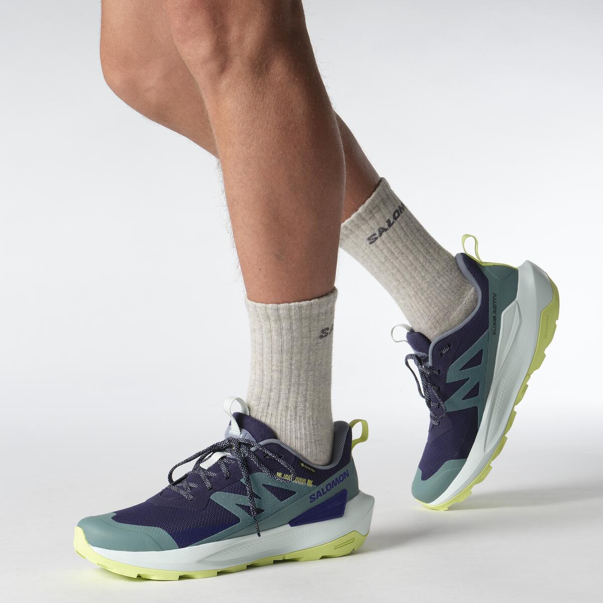 Pánska turistická obuv SALOMON ELIXIR ACTIV GTX W