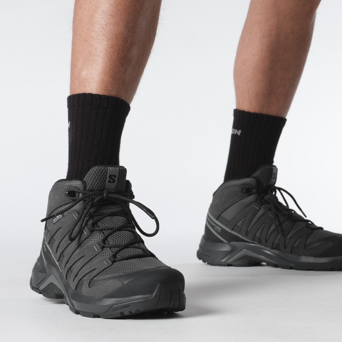Pánska turistická obuv SALOMON X ULTRA 360 MID GTX
