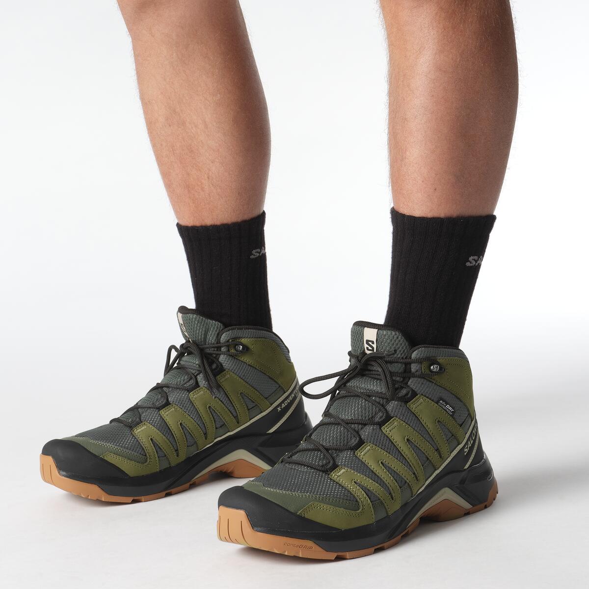 Pánska turistická obuv SALOMON X ULTRA 360 MID GTX