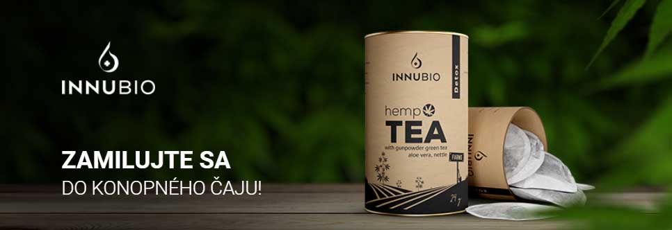 Najkvalitnejší prírodný konopný čaj INNUBIO Detox od DuoLife - Sansport predajňa Bratislava