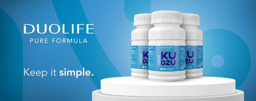 Výživové doplnky Duolife - Pure formula Kudzu - BIO tablety