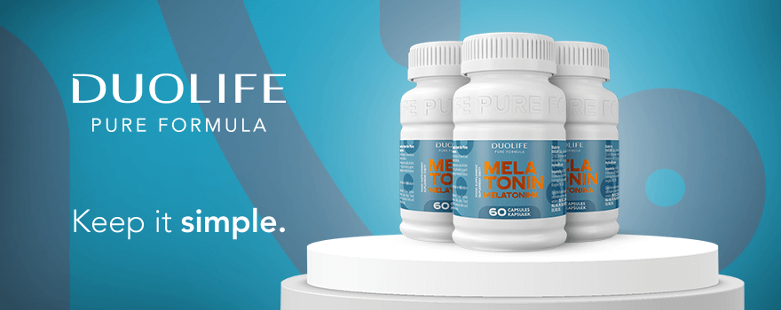 Výživové doplnky Duolife - Melatonin - BIO tablety - Rieši problémy so spánkom a zlepšuje kvalitu spánku