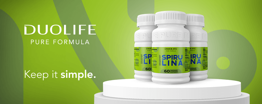 Výživové doplnky Duolife - Spirulina - BIO tablety
