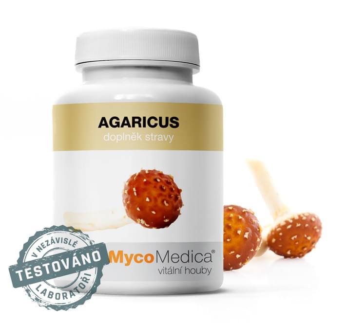 huba agarikus od mycomedica - tradicna cinska medicina