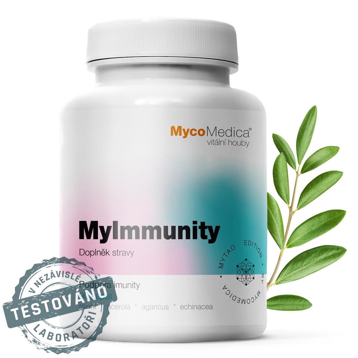 MyImmunity MycoMedica®  Kombinácia bylín a húb na posilnenie celkovej imunity