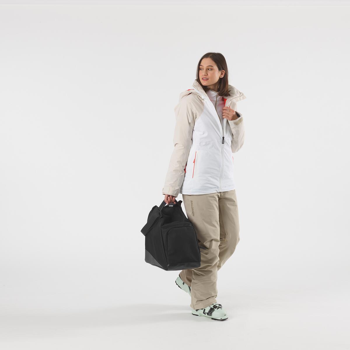 Salomon ORIGINAL GEARBAG Jednoduchá, odolná a intuitívna taška na tvoje lyžiarske topánky a výbavu.