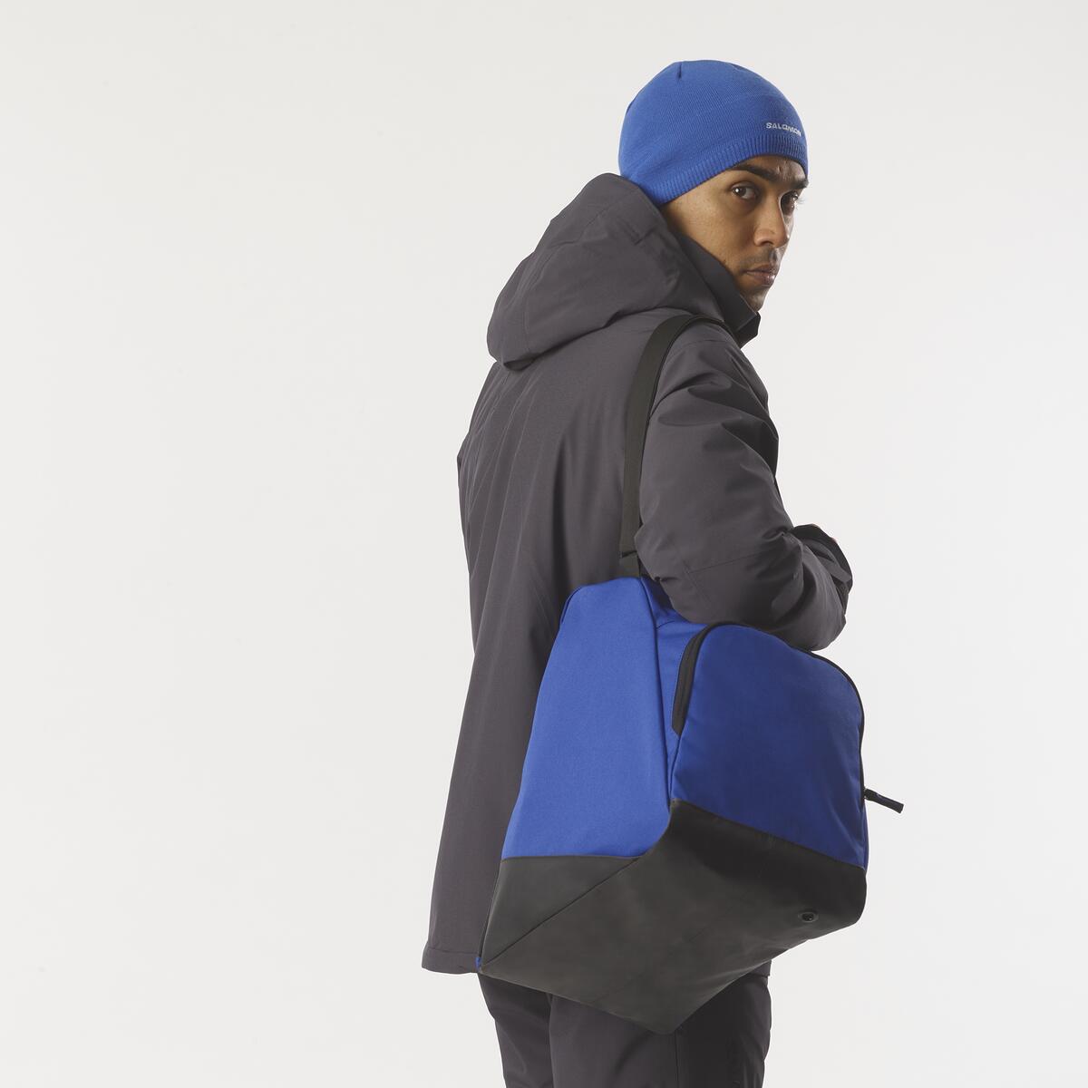 Salomon ORIGINAL GEARBAG Jednoduchá, odolná a intuitívna taška na tvoje lyžiarske topánky a výbavu.