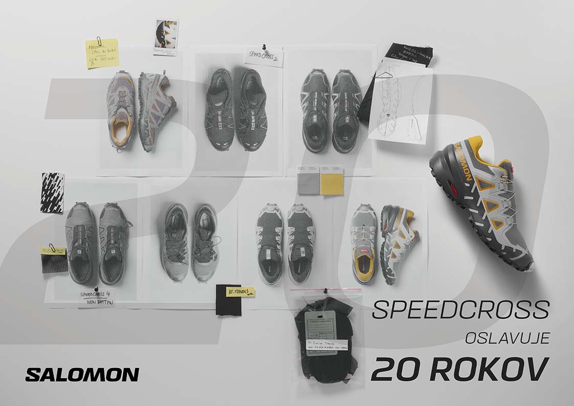 Bežecká obuv Salomon Speedcross oslavuje 20 rokov