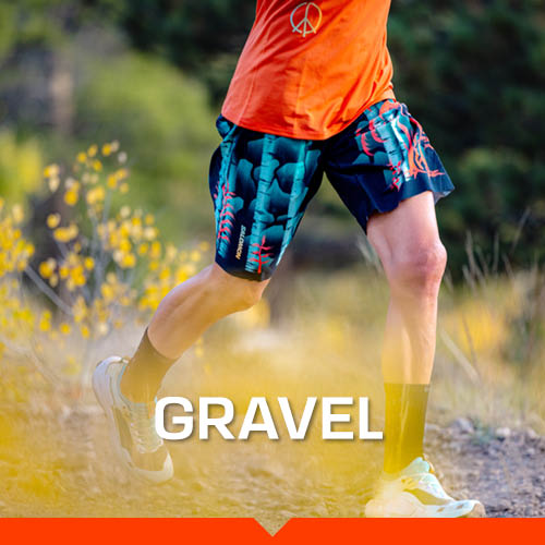 Gravelrun - Spevnené nespevnené cesty, poľné a lesné chodníky. Potrebuješ univerzálnu podrážku s dostatočnou stabilitou.